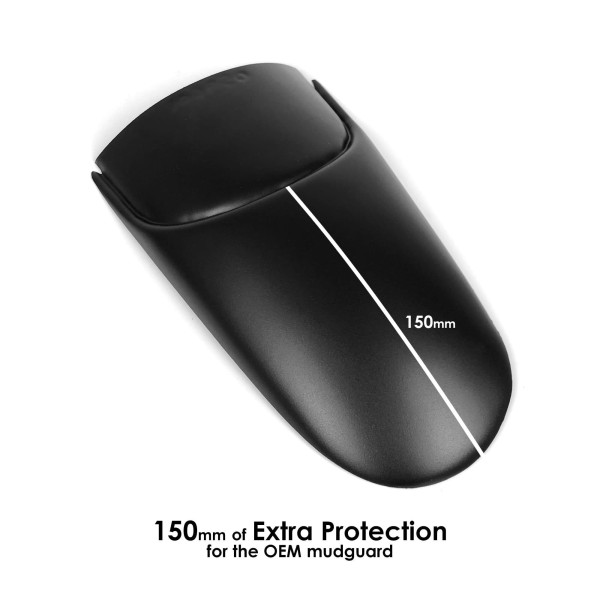 Pyramid Plastics Pyramid extenda fenda | matte black | benelli trk 702 2023>2025